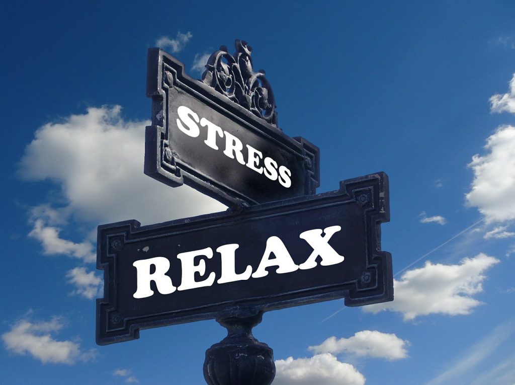 Go to the gym to reduce stress and feel more relaxed